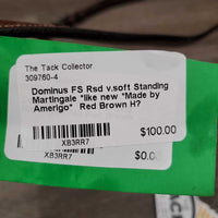 FS Rsd v.soft Standing Martingale *like new *Made by Amerigo*