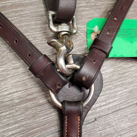 Adjustable v.Soft Rsd Breastplate, Sliding Running Attachment, snap *xc, clean, xholes, oily