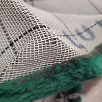 Hvy Mesh Fly Mask *gc/fair, clean, marker, rips, unstitched edges
