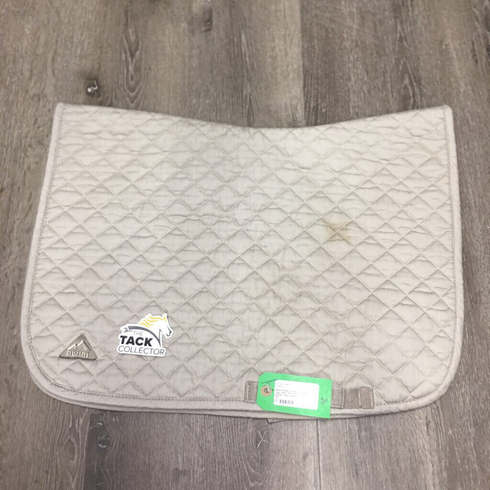 Quilt Jumper Saddle Pad *vgc, clean, mnr stain, puckers, marker, rubs, threads