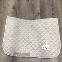 Quilt Jumper Saddle Pad *vgc, clean, mnr stain, puckers, marker, rubs, threads