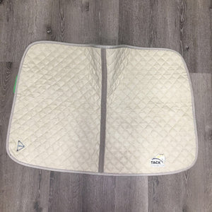 Quilt Jumper Saddle Pad *vgc, clean, mnr stain, puckers, marker, rubs, threads