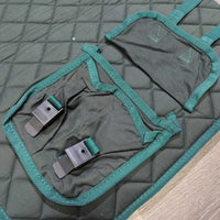 Quilt Dressage Trail Pad, 2 pockets *xc, clean, mnr hair
