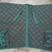 Quilt Dressage Trail Pad, 2 pockets *xc, clean, mnr hair
