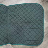 Quilt Dressage Trail Pad, 2 pockets *xc, clean, mnr hair
