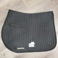Quilt Jumper Saddle Pads *gc, clean, mnr hair, faded, threads, pills, clumpy, residue, puckers
