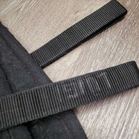 Quilt Jumper Saddle Pads *gc, clean, mnr hair, faded, threads, pills, clumpy, residue, puckers