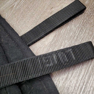 Quilt Jumper Saddle Pads *gc, clean, mnr hair, faded, threads, pills, clumpy, residue, puckers