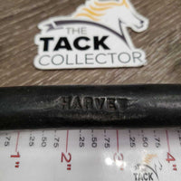 Soft Rubber Mullen Mouth D Ring *gc, older, bent side, clean, mnr scuffs
