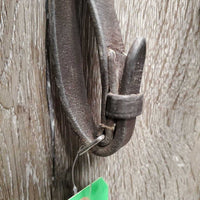 FS Rsd Soft Monocrown Hunter Bridle, Rsd/FS Braided Reins *vgc/gc, mnr dirt/residue, stains, rubs, fading & creases
