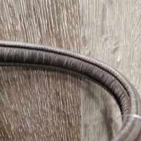 FS Rsd Soft Monocrown Hunter Bridle, Rsd/FS Braided Reins *vgc/gc, mnr dirt/residue, stains, rubs, fading & creases
