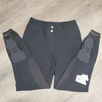 Breeches *vgc, v.peeled & rough knees, mnr stains, snags & fading
