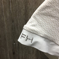 SS Show Shirt, Snaps, Snap Collar *xc, v.mnr snag & puckers
