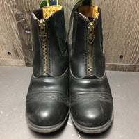CHILDRENS Paddock Boots, Zips *vgc, mnr dirt, rubs & scratches