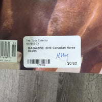 MAGAZINE: 2013 Canadian Horse Health
