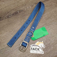 Thick Nylon Dog Collar *gc, mnr dirt, rust & stains
