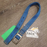 Thick Nylon Dog Collar *gc, dirt, older, stains, twists/bent
