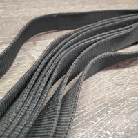 Nylon Lunge Line, 29" Nose Chain, snap loop end, rubber disc end *vgc/gc, mnr dirt & torn edges, rust
