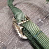 v.thick Nylon Halter *gc/vgc, clean, discolored, faded, v.stiff & twist
