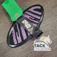 Body Brush, Rubber Handle, Bling *vgc, mnr hair, dirt & bent bristles
