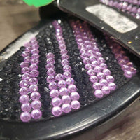 Body Brush, Rubber Handle, Bling *vgc, mnr hair, dirt & bent bristles
