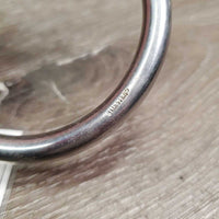 Thin Sweet Iron Western Hvy Loose Ring Bit *gc, clean & dirty, rusty, rubs, scuffs & scratches
