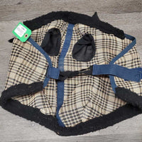Hvy Mesh Fly Mask, Ears *vgc, clean, hairy, mnr clumpy, stretched & pilly elastics
