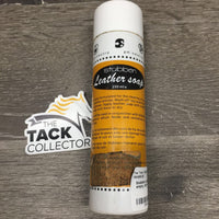 Leather Soap *gc, almost empty, dirty container
