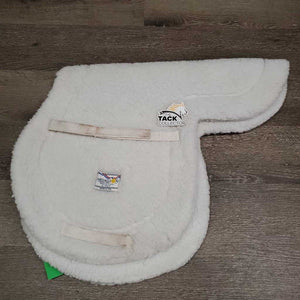 Fitted Fleece Hunter Saddle Pad *vgc, clean, mnr stains, hair, clumpy