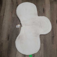 Fitted Fleece Hunter Saddle Pad *vgc, clean, mnr stains, hair, clumpy