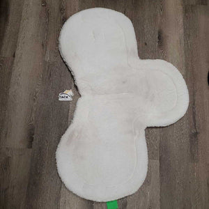 Fitted Fleece Hunter Saddle Pad *vgc, clean, mnr stains, hair, clumpy