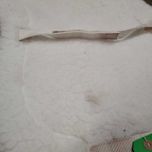 Fitted Fleece Hunter Saddle Pad *vgc, clean, mnr stains, hair, clumpy