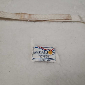 Fitted Fleece Hunter Saddle Pad *vgc, clean, mnr stains, hair, clumpy