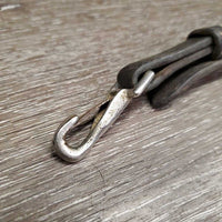 1 Only Narrow Breast Plate Strap, Snap *gc/fair, rust, clean, residue, older, creases, xholes, stains
