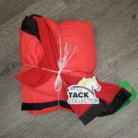 Fleece Lined Loin Quarter Sheet, velcro billets, tail *vgc, clean, v. wpf, v. mnr stains, hair
