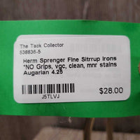 Fine Sitrrup Irons *NO Grips, vgc, clean, mnr stains
