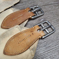 VINATGE 2 Cotton Web Gaited Saddle Girths *gc/fair, older, stains, edge rubs, loose stitching *NOT FOR RIDING
