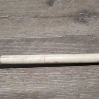 Dressage Whip, leather handle, end cap *gc/fair, dirty, stains, rubs, snags, scrapes