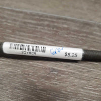 Dressage Whip, leather handle, end cap *gc/fair, dirty, stains, rubs, snags, scrapes