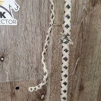Lunge Whip *fair, older, snags, frays, slices, NO lash end
