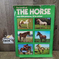 VINTAGE The Book of The Horse By Paul Hamlyn *gc/fair, torn cover, stains, rips, water damage
