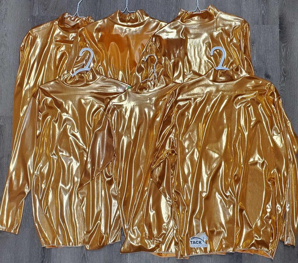 6x Show Riders Group LS Slinky Shirts *vgc, peeling, faded