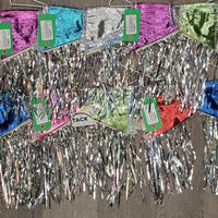 7x Show Rider Group Ponchos & 4x leather Chinks, Wide Cuffs,Tinsel Fringe, sequins *vgc, dirty bottoms