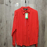 8x Show Riders Group LS Western Shirts *gc, mnr snags, stains, repairs, loose threads