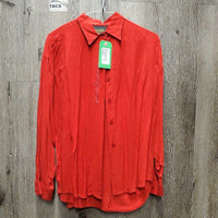 8x Show Riders Group LS Western Shirts *gc, mnr snags, stains, repairs, loose threads