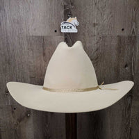 VINTAGE High Crown Western Hat "Daines Western Shops: *xc, clean, inner brim film
