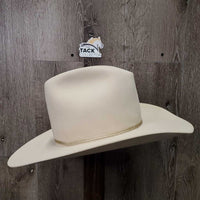 VINTAGE High Crown Western Hat "Daines Western Shops: *xc, clean, inner brim film
