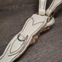 Patent Leather Headstall, Breastcollar, Tie Down Noseband *gc/fair, older, discolored, rubs, stains, stiff, xholes, taped, dirty
