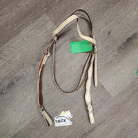 Patent Leather Headstall, Breastcollar, Tie Down Noseband *gc/fair, older, discolored, rubs, stains, stiff, xholes, taped, dirty
