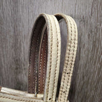 Patent Leather Headstall*gc/fair, older, scrapes, stiff, peeling edge, dirt, twists
